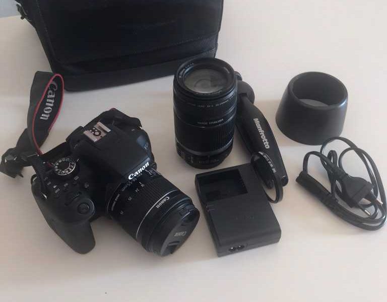 Reflex eos 800 D con Accessori