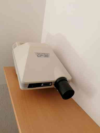 VENDESI OTTOTIPO A PROIEZIONE CP-30 CON PIASTRA A MURO E TELECOMANDO.