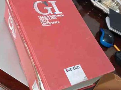 vendo vocabolario Greco-Italiano usato