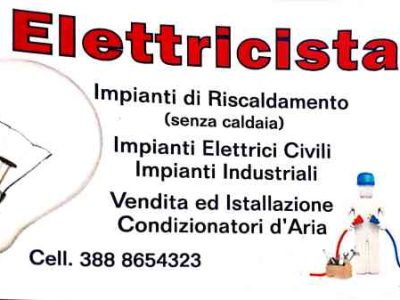 elettricista e montatore di climatizzatori